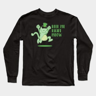 St. PAT CAT Long Sleeve T-Shirt